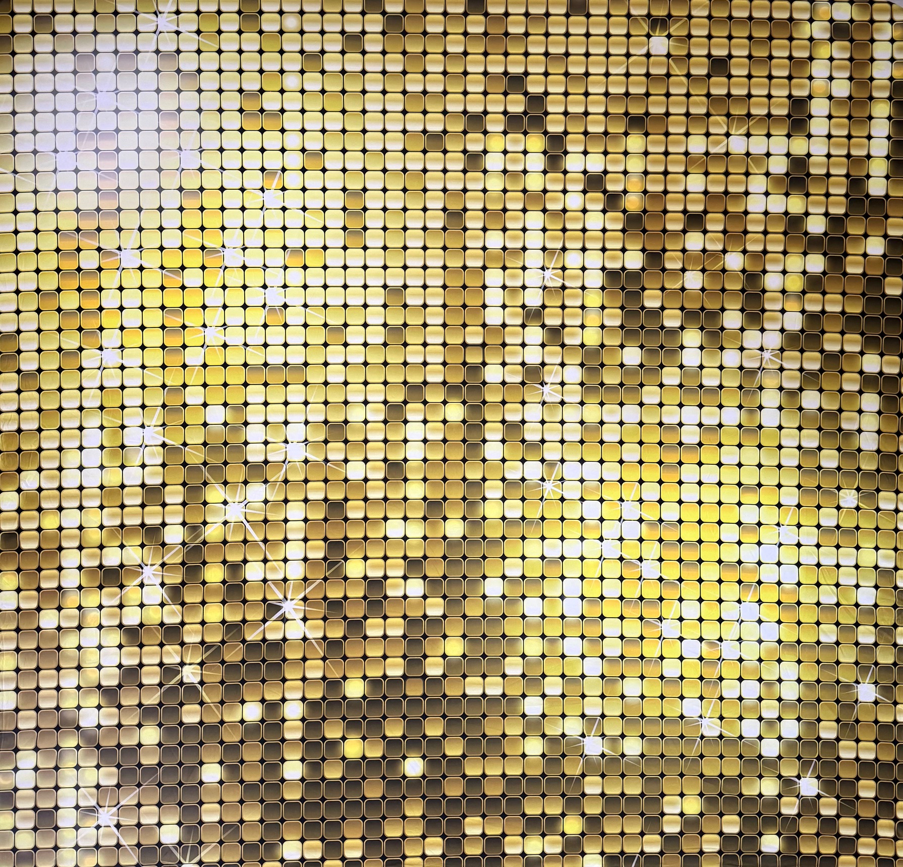Gold Disco Backdrop