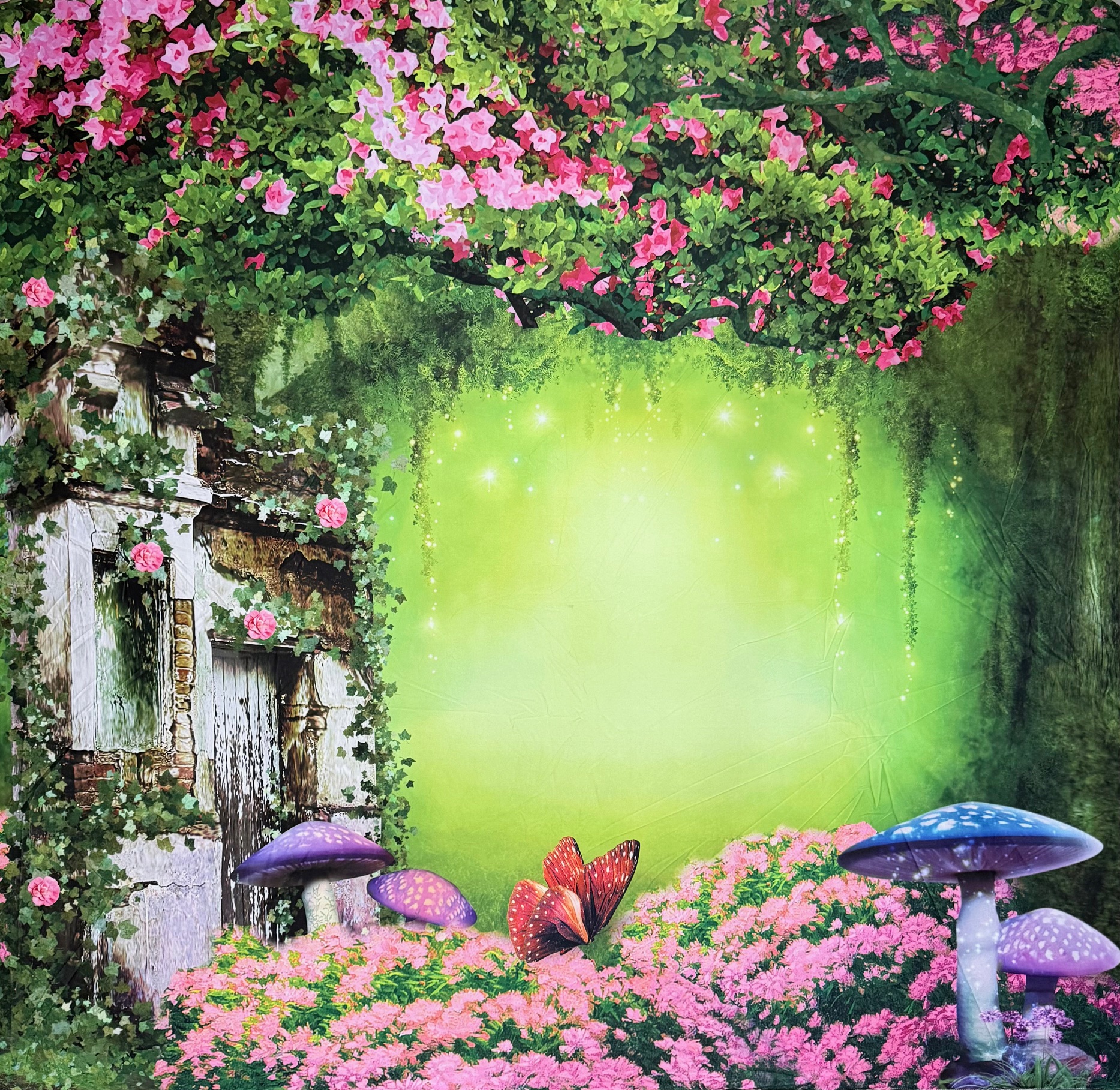 Through The Looking Glass Backdrop