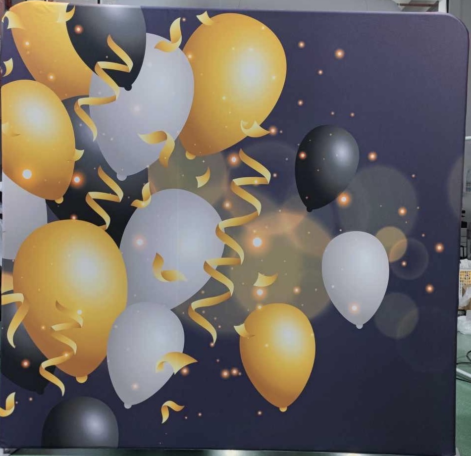 Yellow Balloons Backdrop